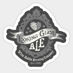 Looking Glass Ale Sticker